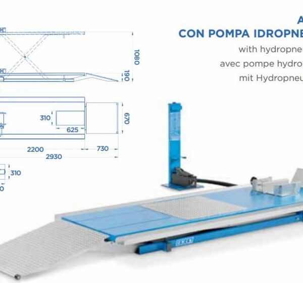 ΑΝΥΨΩΤΙΚΟ ΜΟΤΟ ΥΔΡΑΥΛΙΚΟ 500KG ART.196P OMCN
